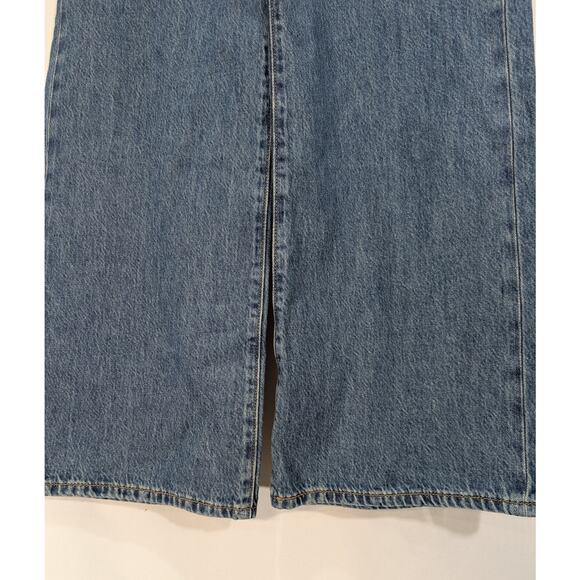 Levi’s Ribcage Wide Leg Jeans Blue High Rise NWT Women’s Size 28x32 - Picture 4 of 7
